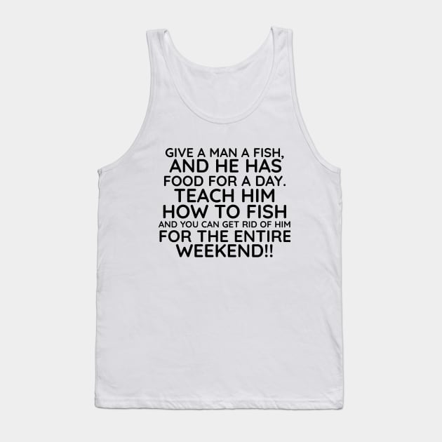 Funny fishing tips Tank Top by mksjr